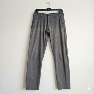 Vuori Mens Aim Pant size 28 x 28 Charcoal Gray